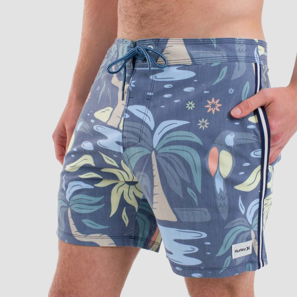 Hurley Phantom Naturals Sessions 16" Boardshorts Submarine 2