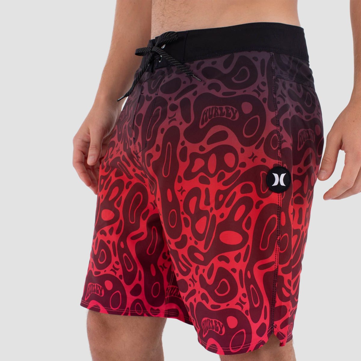 Hurley Phantom Print 18" Boardshorts Candy Pop