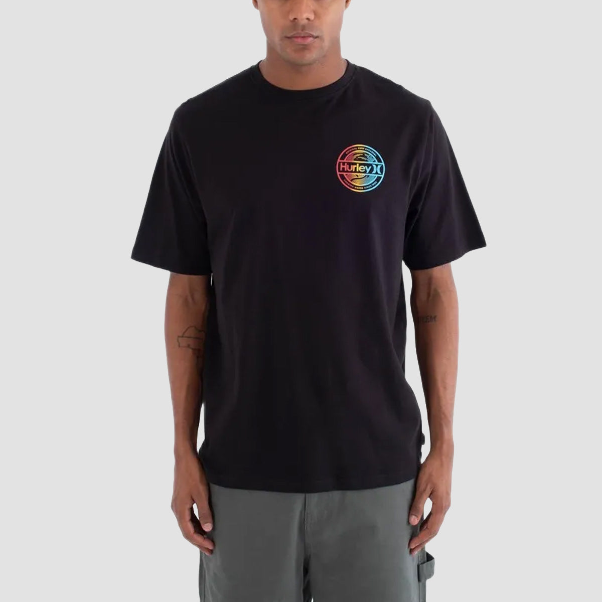 Hurley Plantas T-Shirt Black