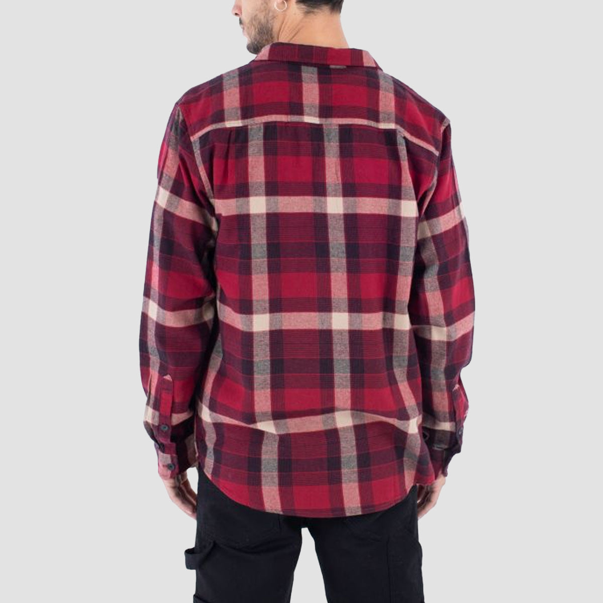 Hurley Portland Organic Flannel Longsleeve Shirt Matador