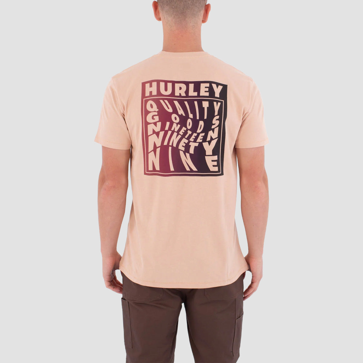 Hurley Reless 99 Crew Sweatshirt Beach Clay
