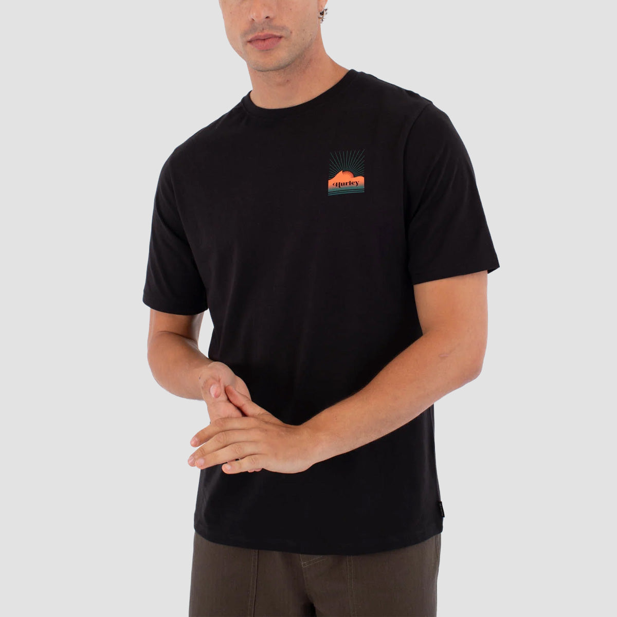 Hurley Surfwar T-Shirt Black