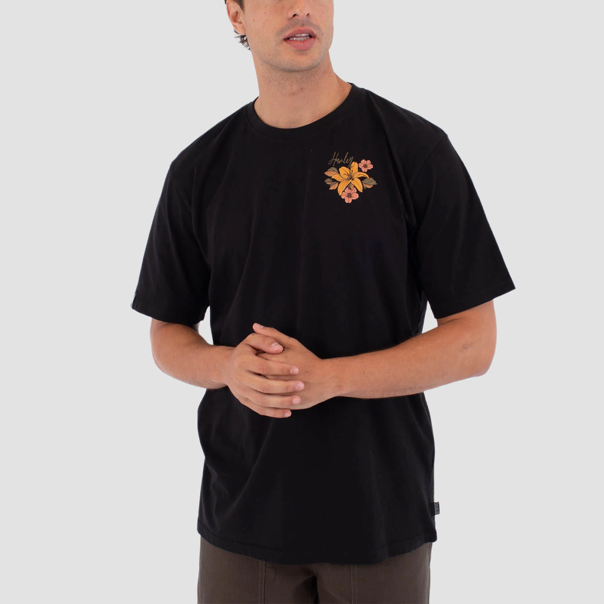 Hurley Tattoo Trudy Skull T-Shirt Black