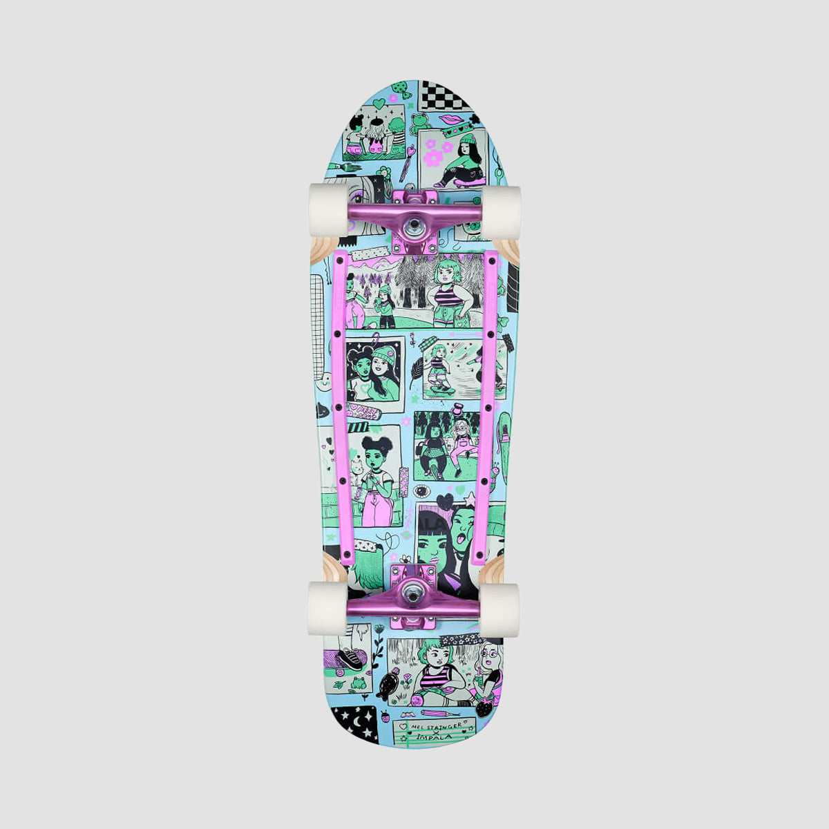 Impala Hera Cruiser Skateboard Mel Stringer - 31.5"