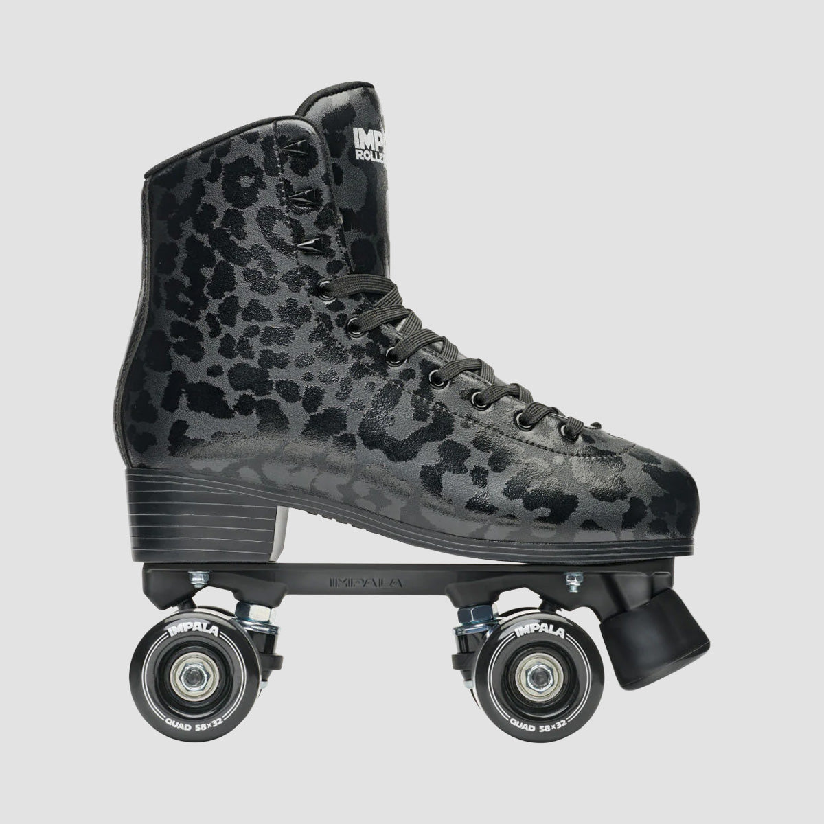 Impala Quad Skates Black Leopard