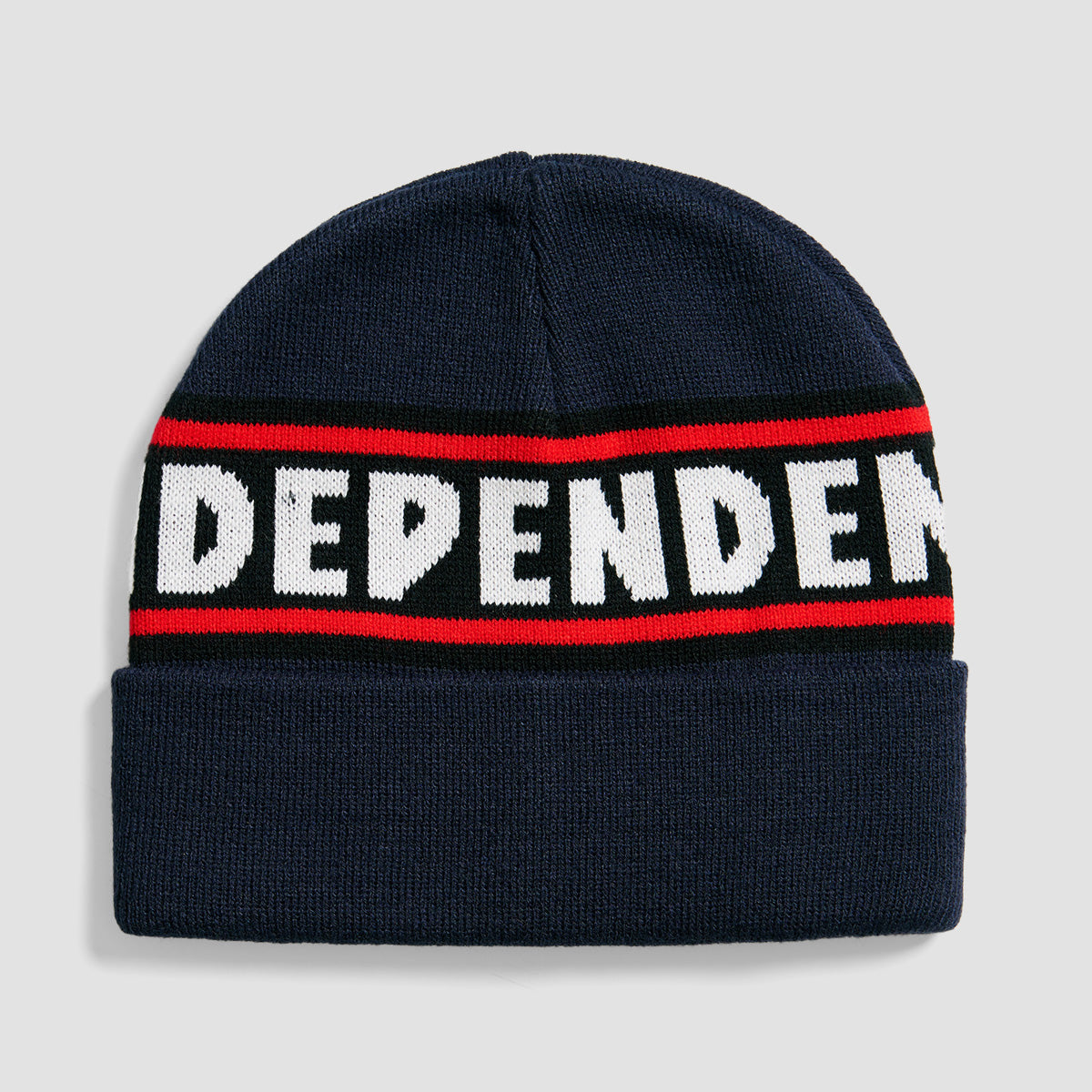 Independent Bar Logo Beanie Dark Navy