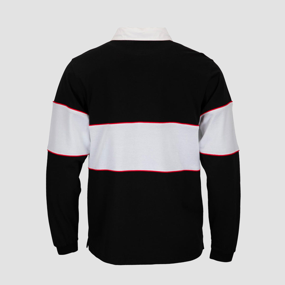 Independent ITC Streak Rugby Top Polo Shirt Black