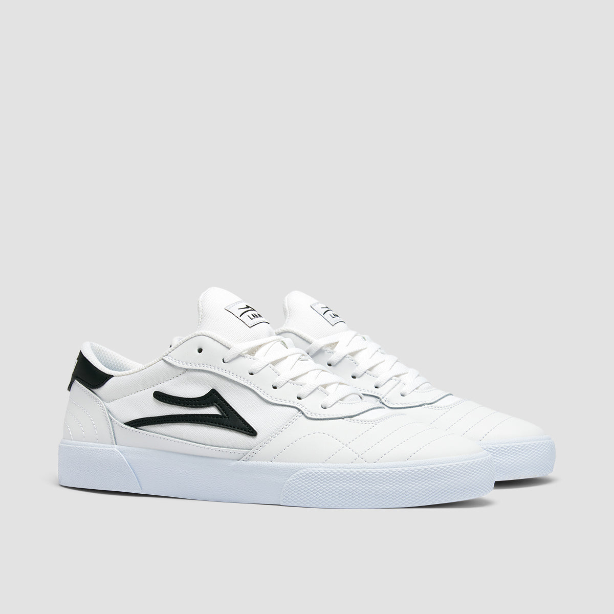 Lakai Cambridge Shoes White Leather