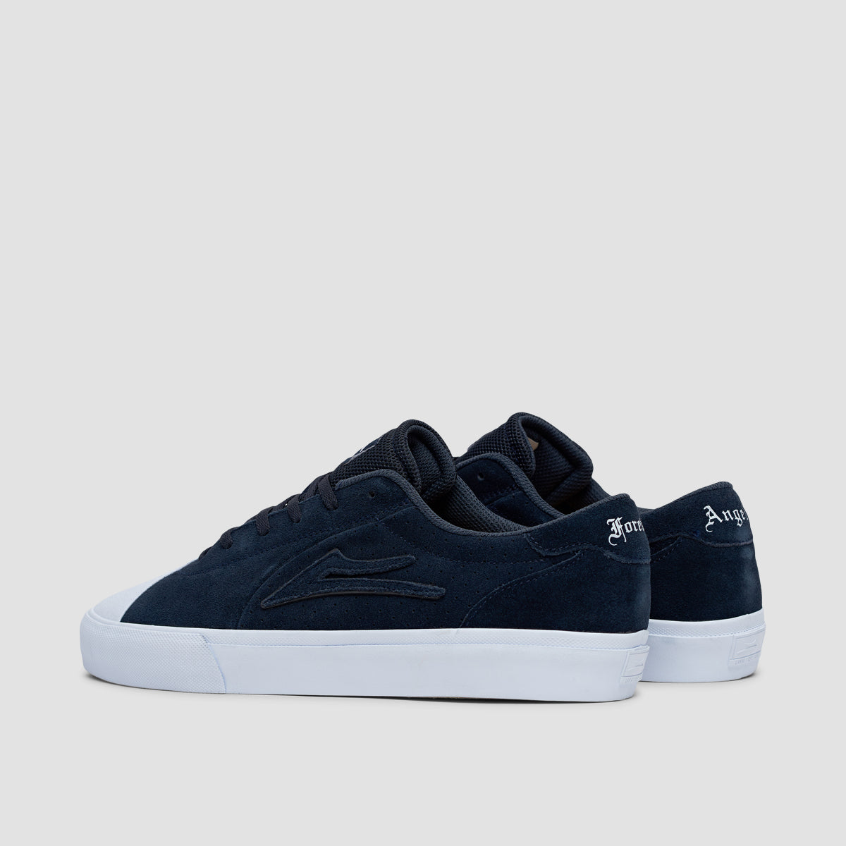 Lakai Flaco II Shoes - Navy Suede