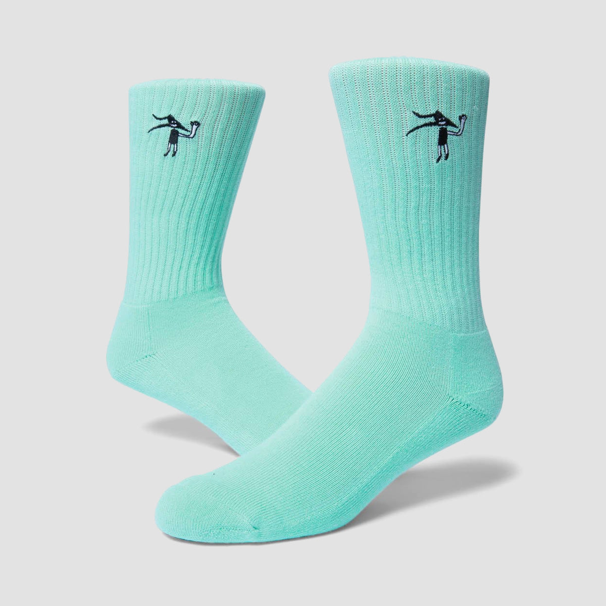 Lakai Flare Face Crew Socks Mint