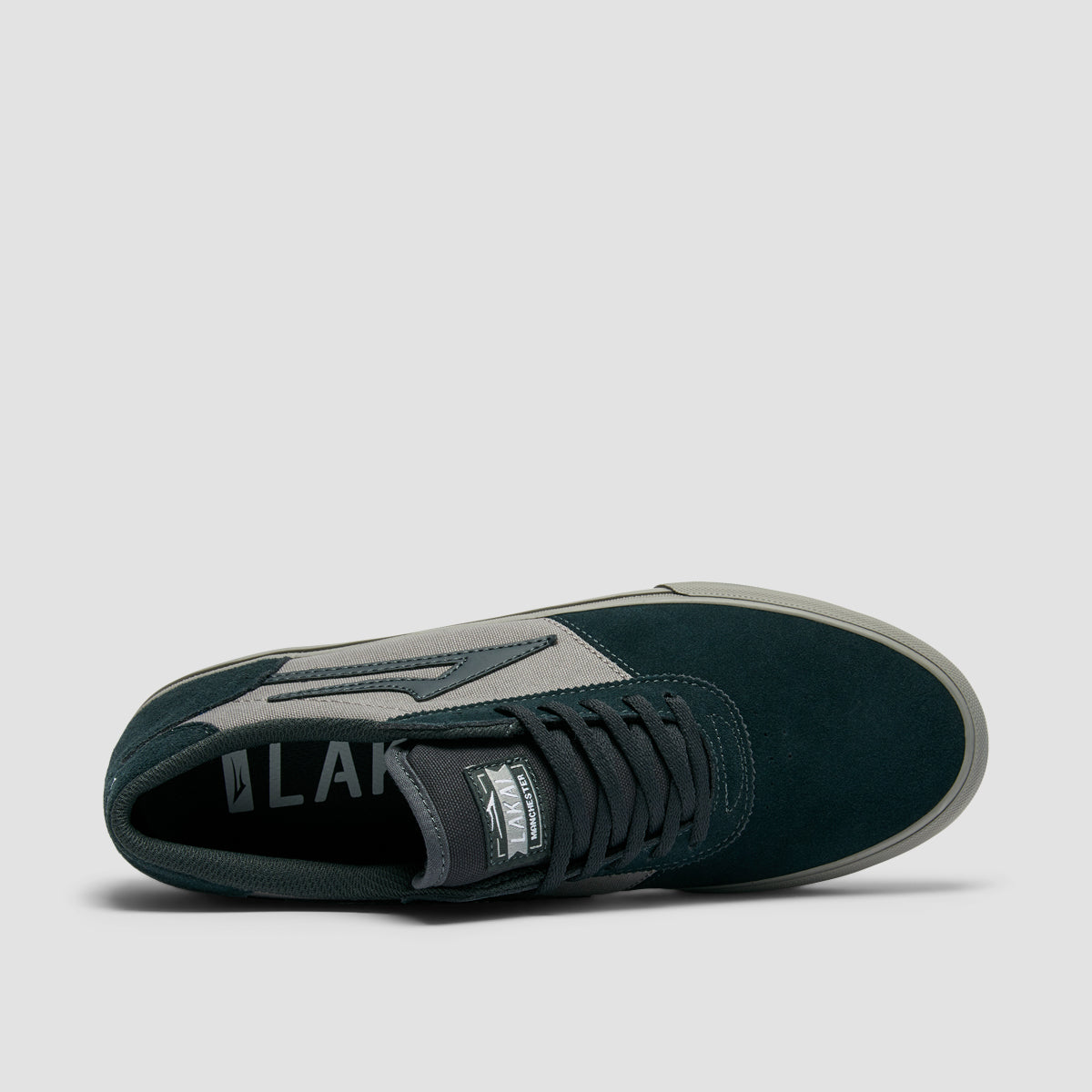 Lakai Manchester Shoes - Charcoal Suede