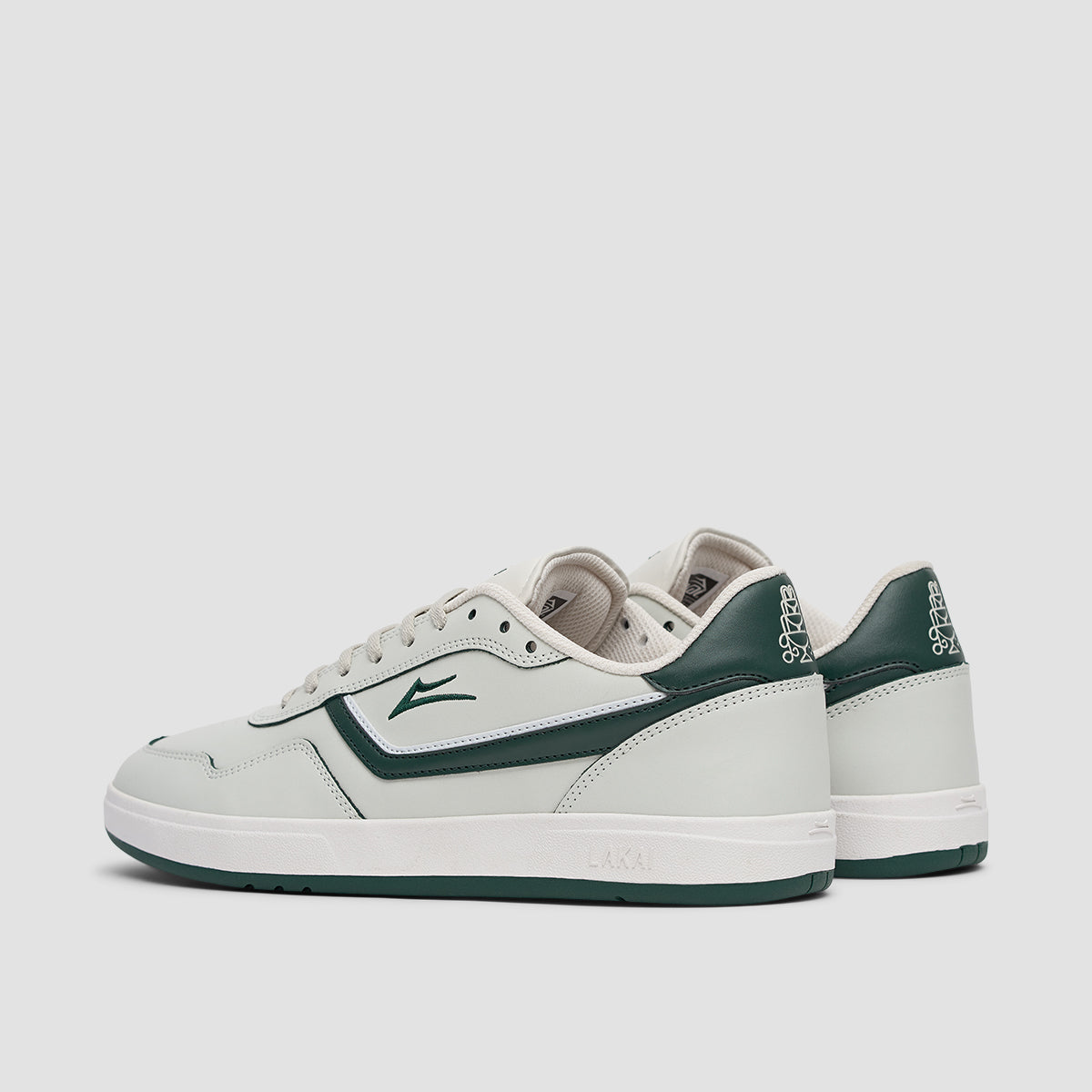 Lakai Terrace Shoes - Cream/Pine Leather