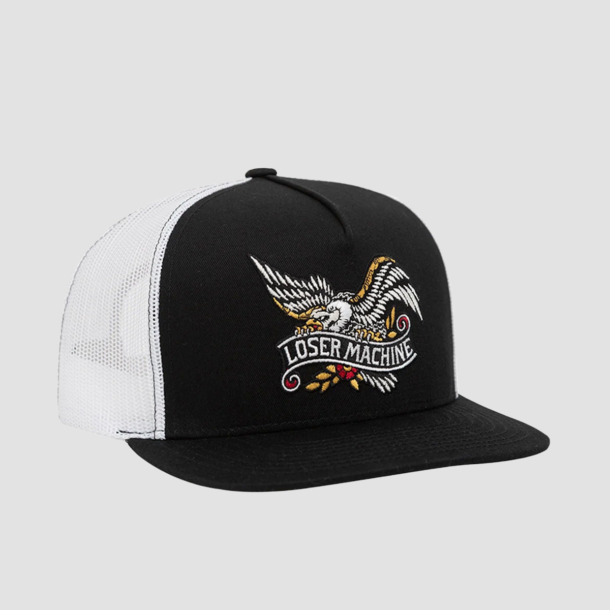 Loser Machine Glory Trucker Cap Black/White