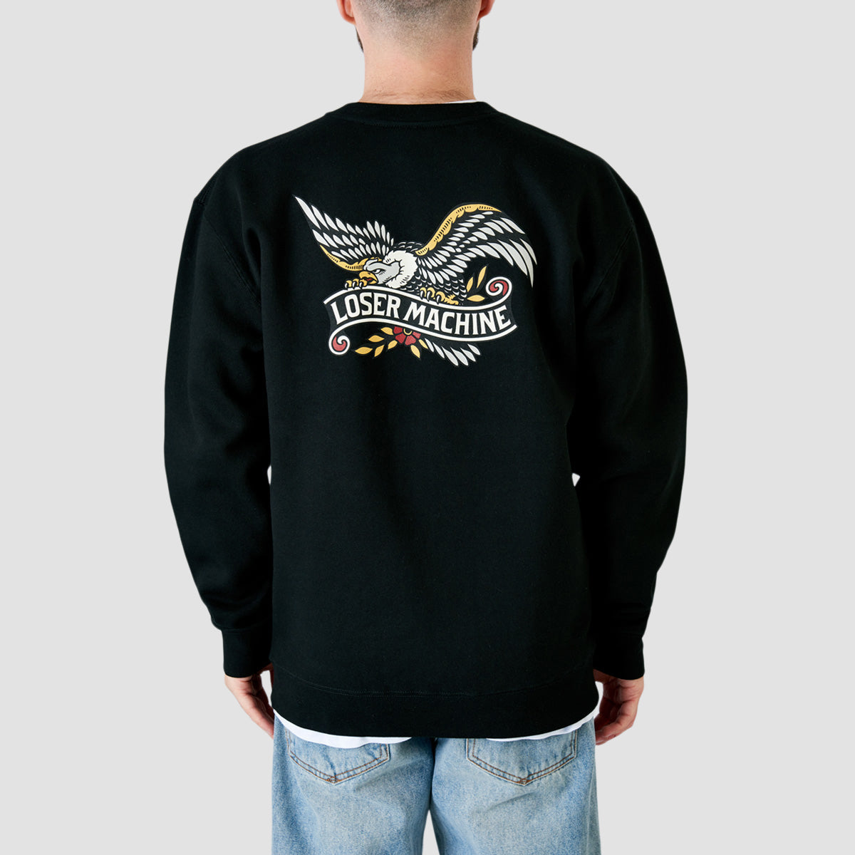 Loser Machine Glorybound Crew Sweatshirt Black