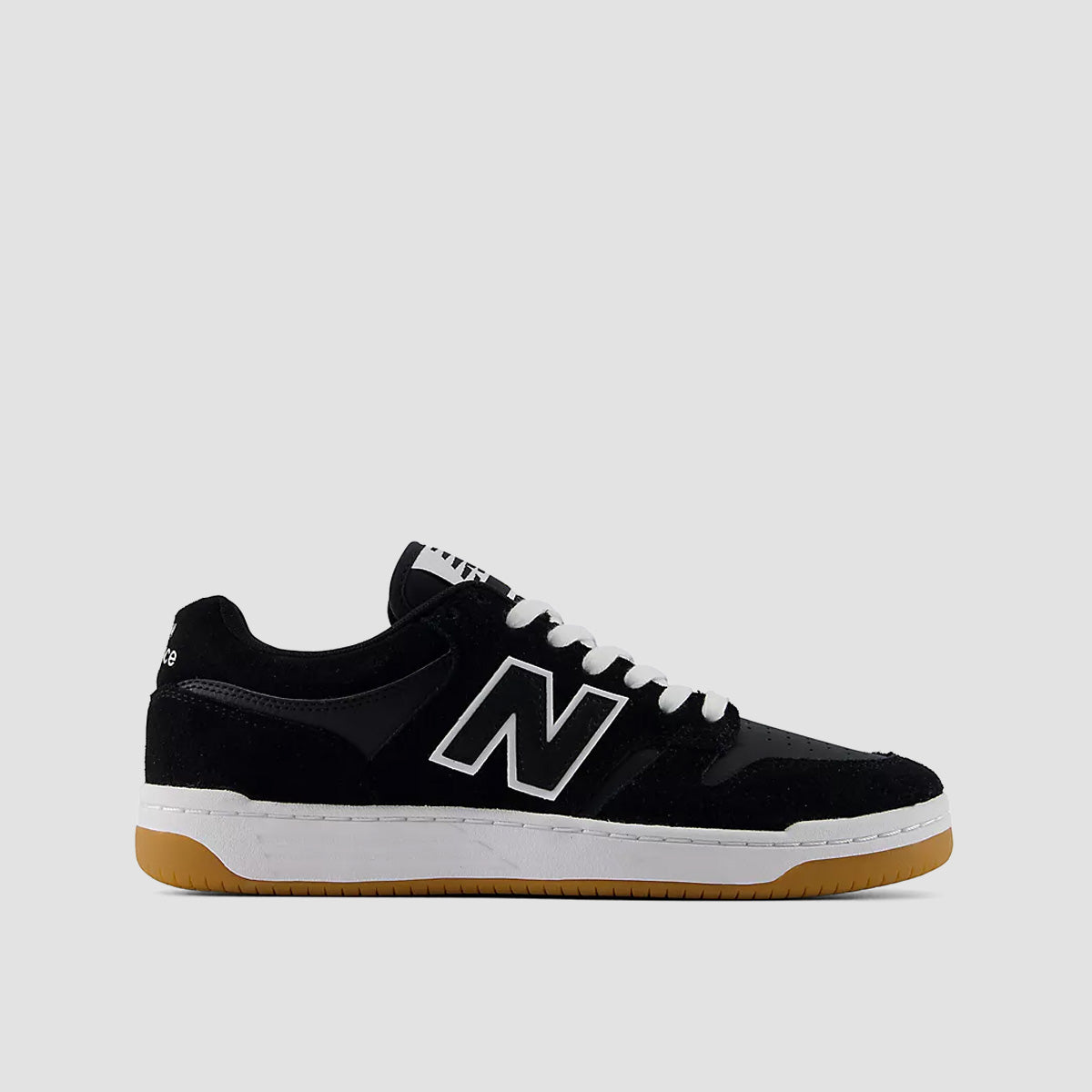 New Balance Numeric 480 Shoes - Black/NB 103 White