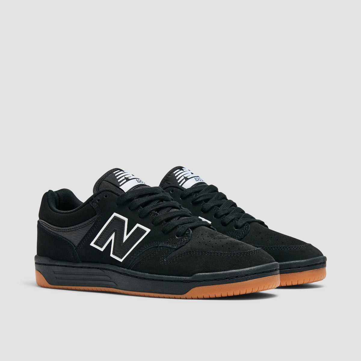 New Balance Numeric 480 Shoes - Black/White