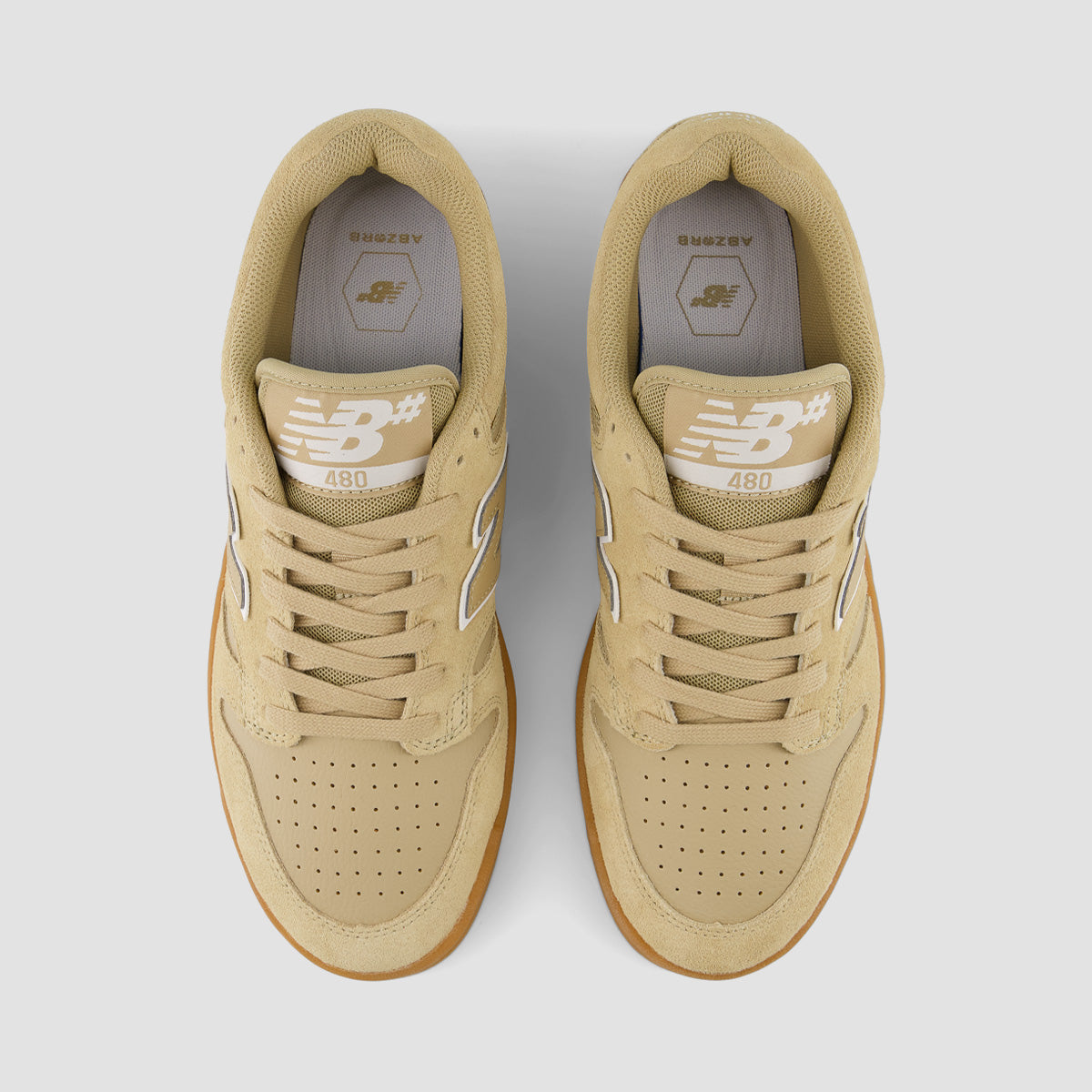 New Balance Numeric 480 Shoes - Incense/White