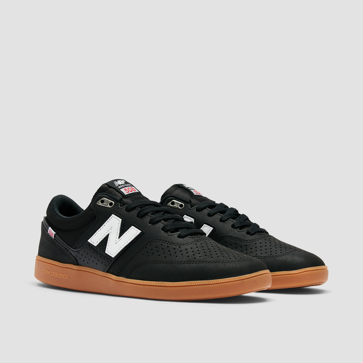 New Balance Numeric 508 Brandon Westgate Shoes - Black/Gum