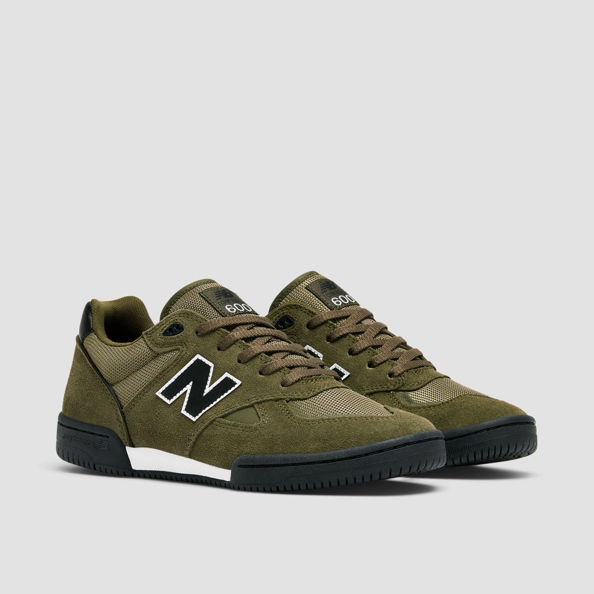 New Balance Numeric 600 Tom Knox Shoes - Olive/Black