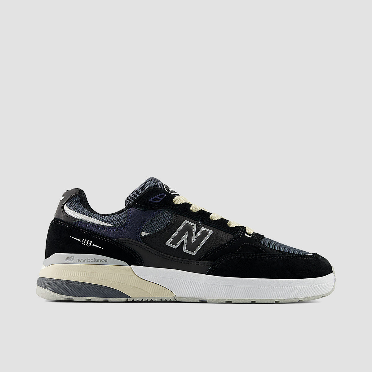 New Balance Numeric Andrew 933 Shoes - Black/Eclipse