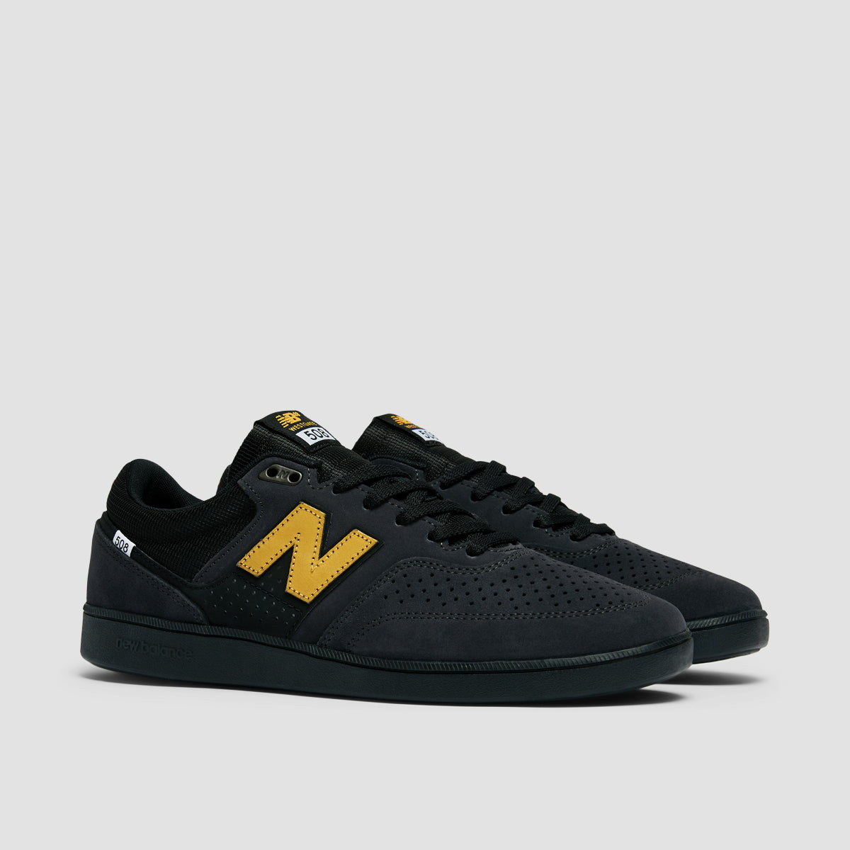 New Balance Numeric Brandon Westgate 508 Shoes - Phantom/Yellow