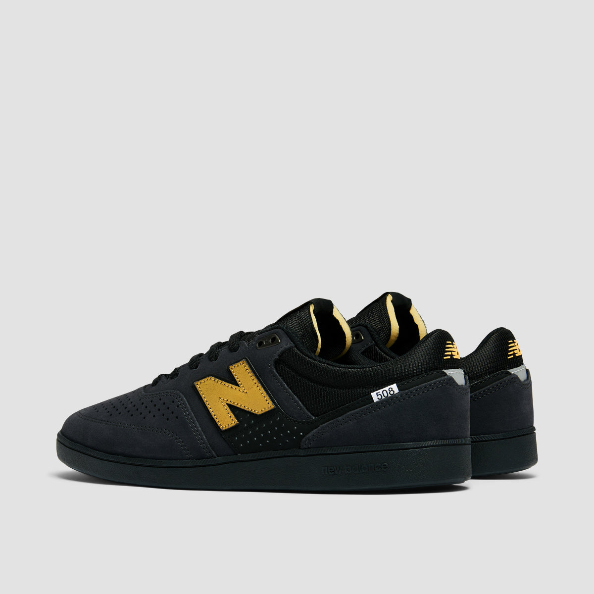 New Balance Numeric Brandon Westgate 508 Shoes - Phantom/Yellow