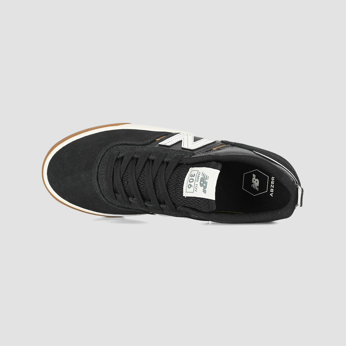 New Balance Numeric Jamie Foy 306 Shoes - Black/Sea Salt