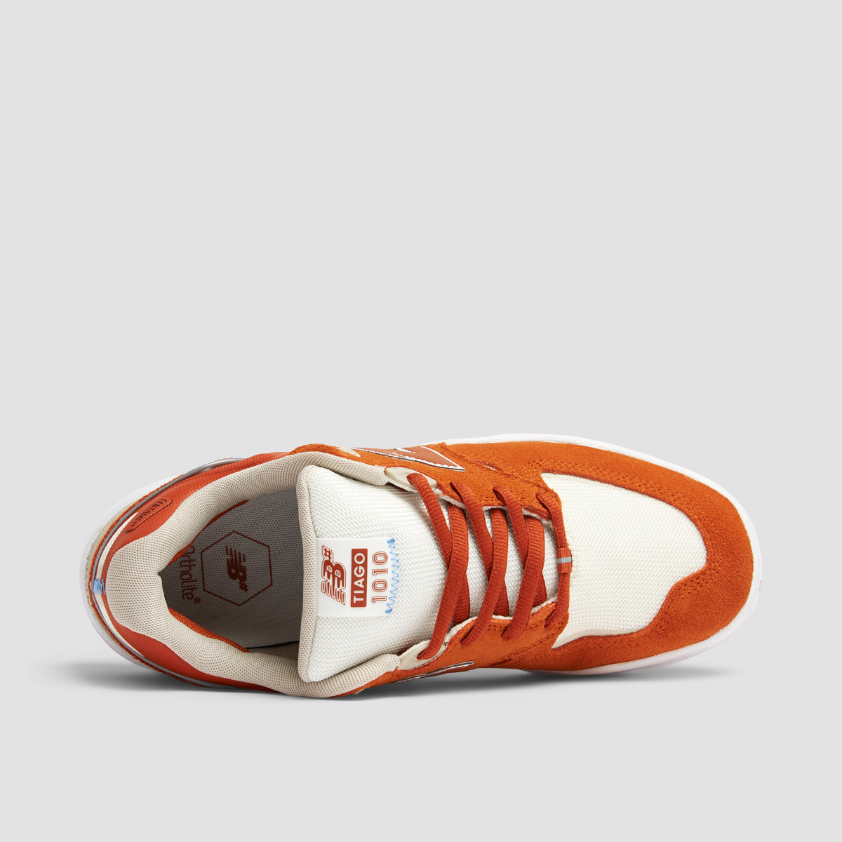 New Balance Numeric Tiago Lemos 1010 Shoes - Rust Oxide/Sea Salt