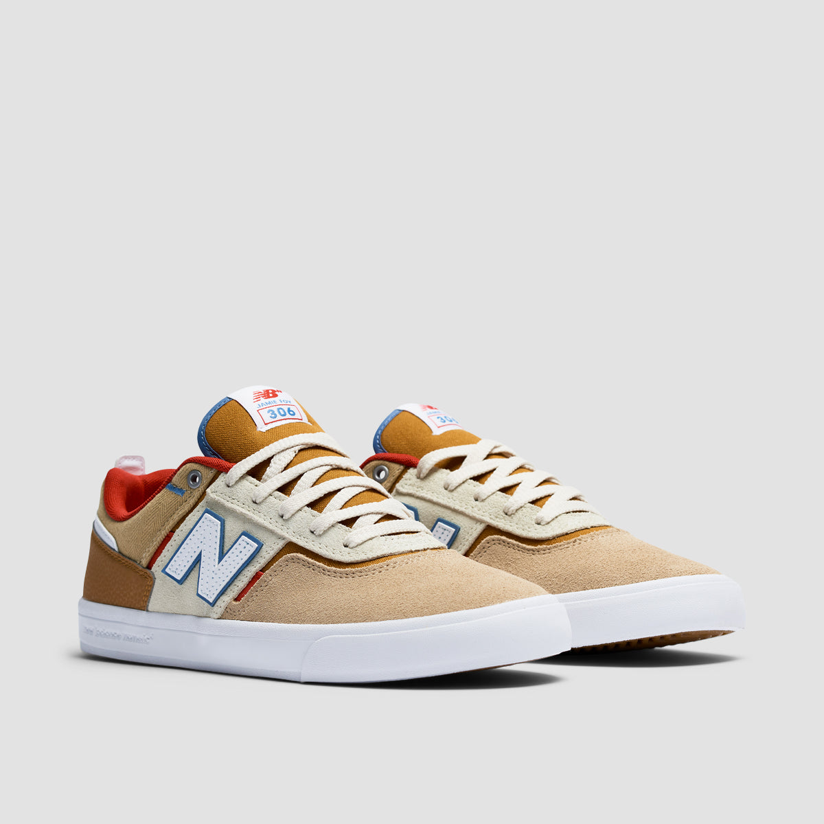 New Balance Numerice Jamie Foy 306 Shoes - Tan/White