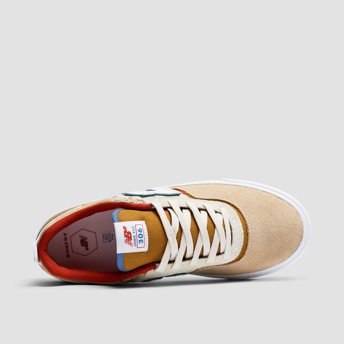 New Balance Numerice Jamie Foy 306 Shoes - Tan/White