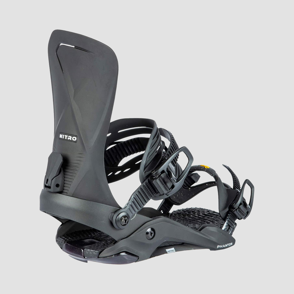 Nitro Phantom Snowboard Bindings Ultra Black