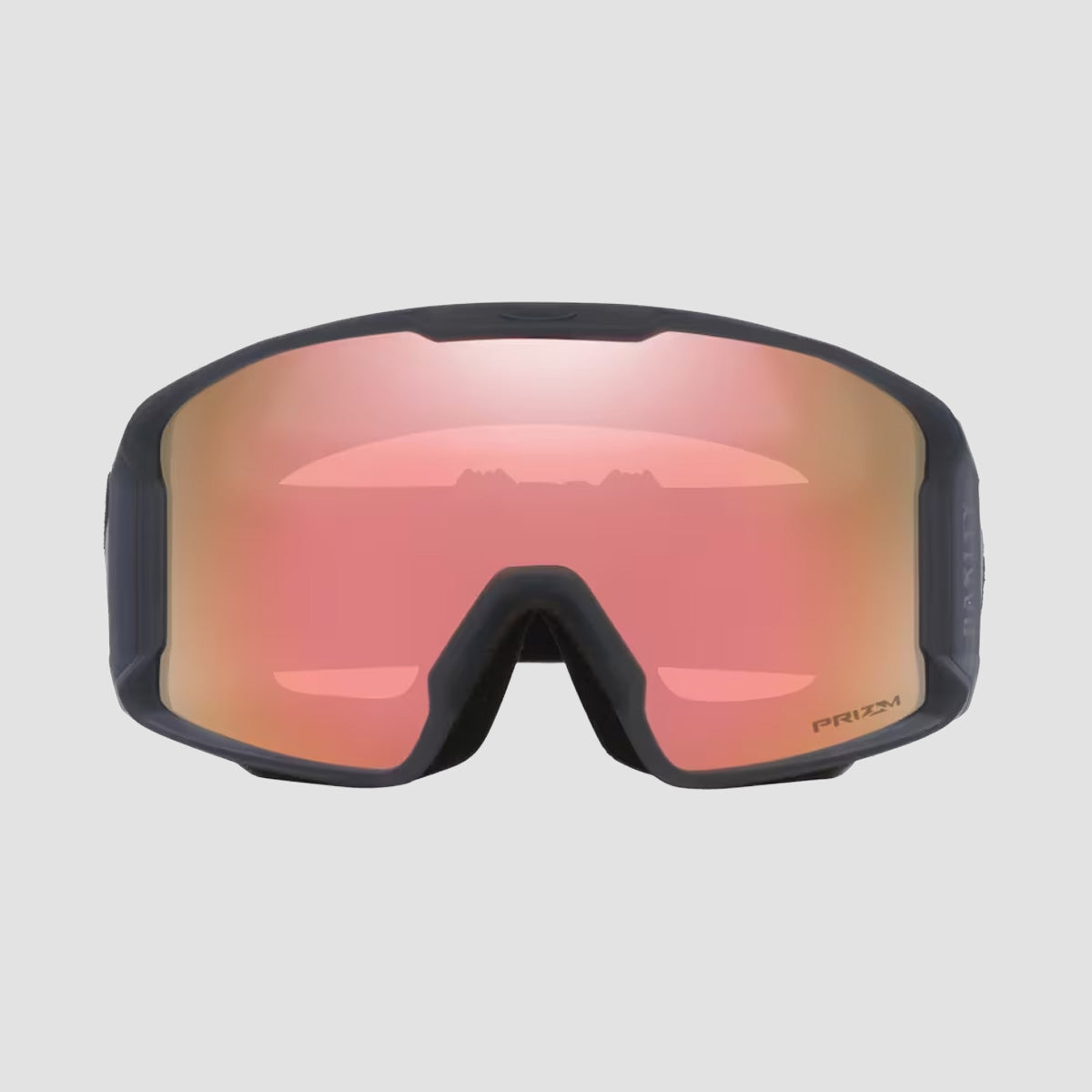 Oakley Line Miner Snow Goggles Matte B1B Forged Iron/Prizm Rose Gold Iridium