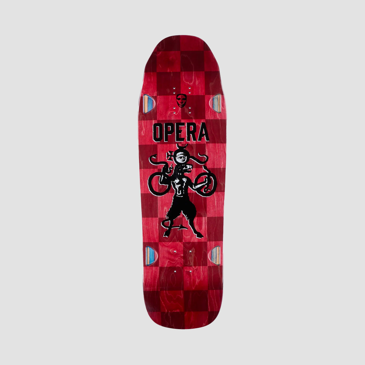 Opera Beast Ex7 Skateboard Deck Red/Orange - 9.5"
