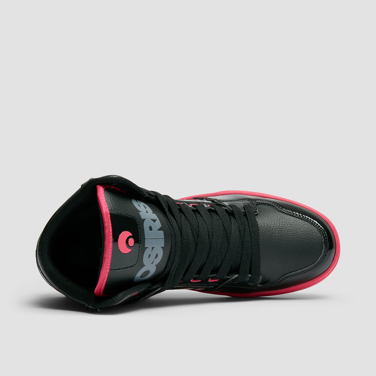 Osiris Clone Shoes - Black/Magenta/Black