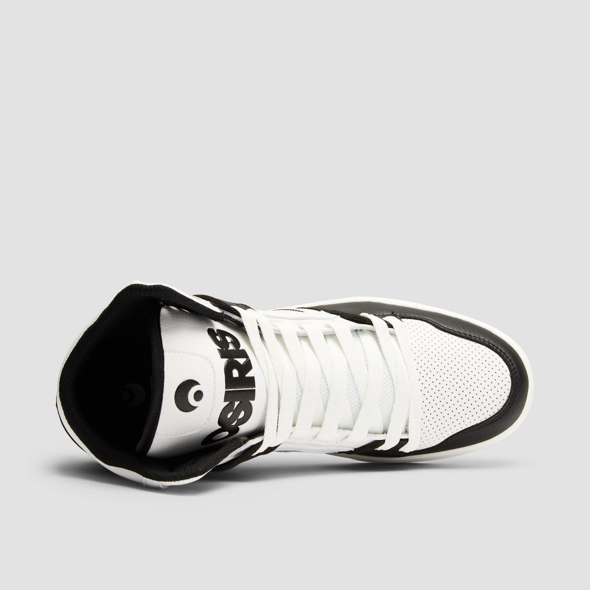 Osiris Clone High Top Shoes - Black/White/Black