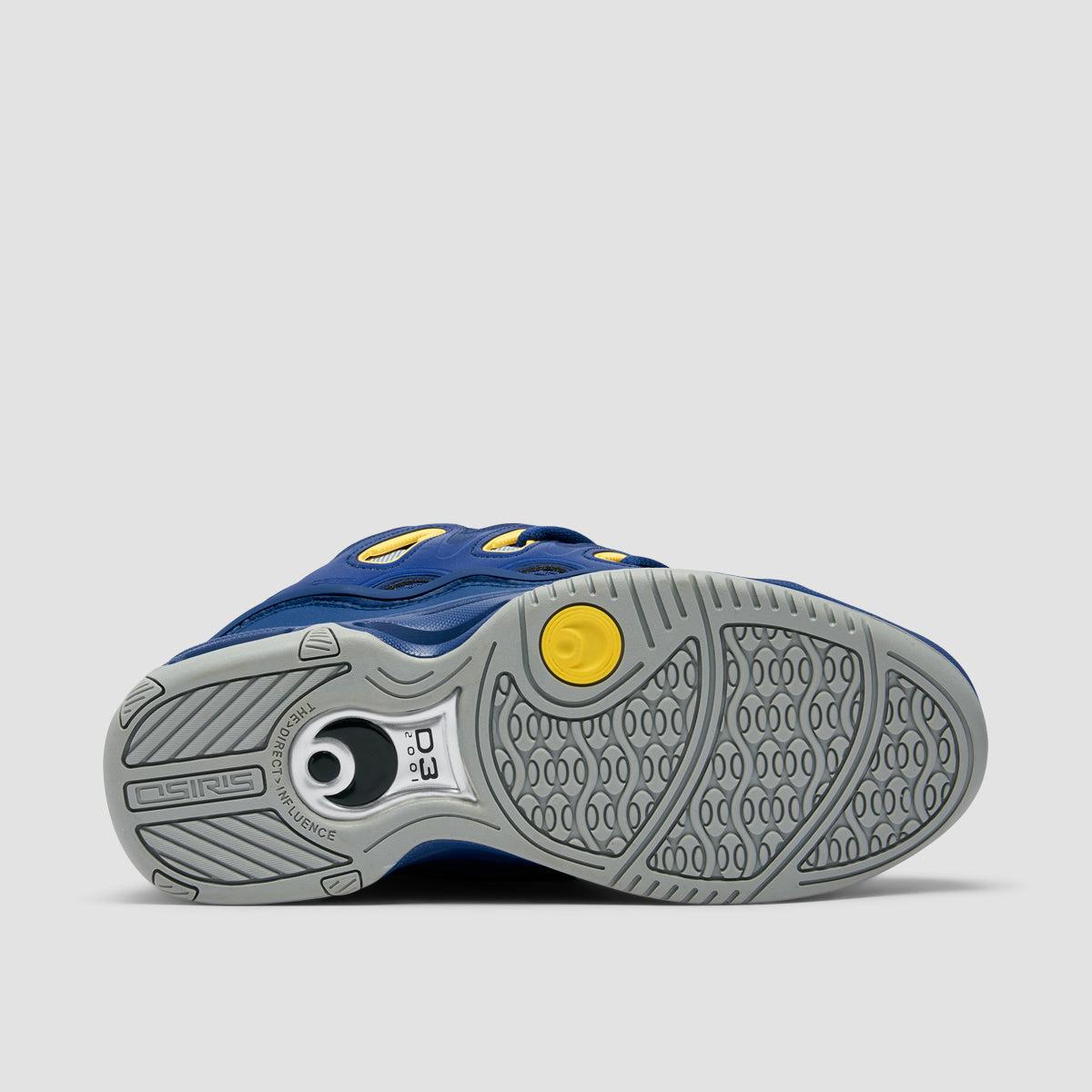 Osiris D3 2001 Shoes - Cadet Blue/Yellow