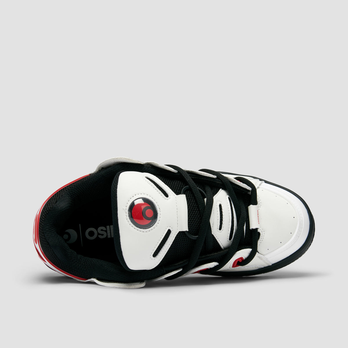 Osiris D3 OG Shoes - Black/White/Red