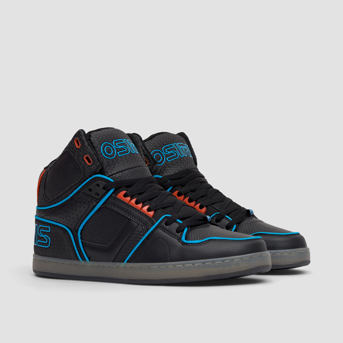 Osiris NYC 83 CLK Shoes - Black/Tron/Blue