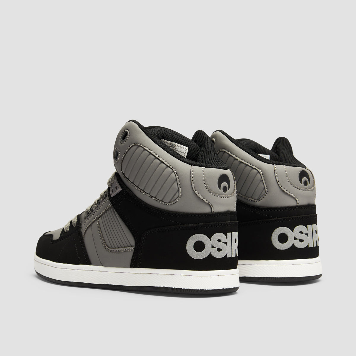 Osiris NYC 83 CLK High Top Shoes - Black/Grey/White