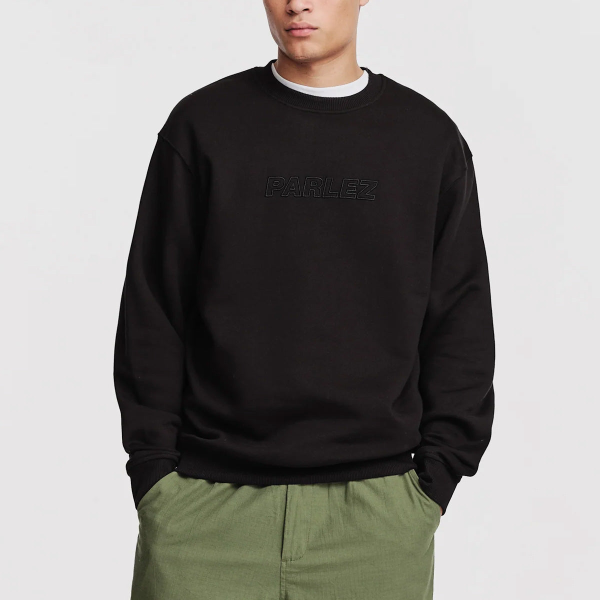 Parlez Ranchita Cew Sweatshirt Black