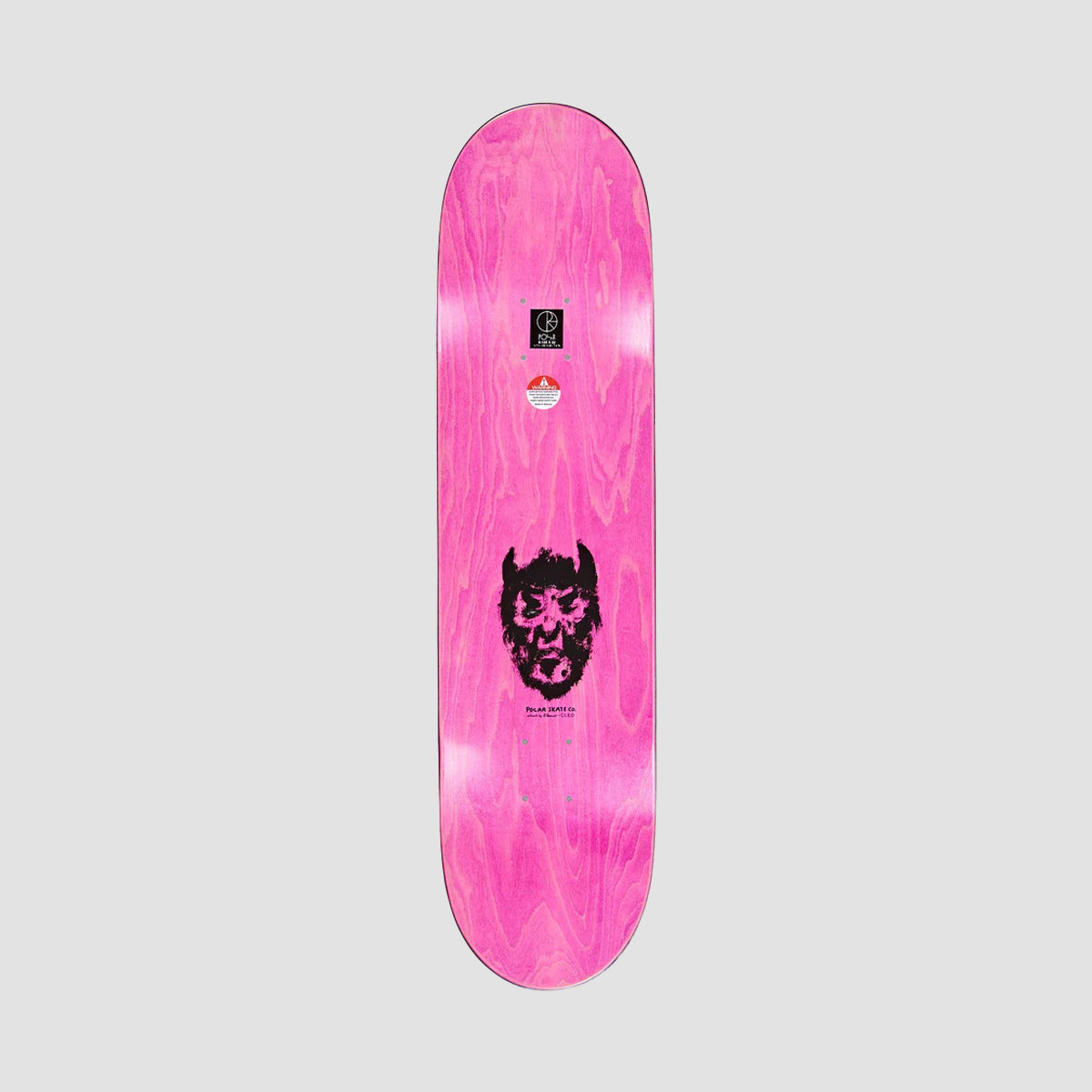 Polar Shin Sanbongi Cow & Devil Skateboard Deck - 8.125"