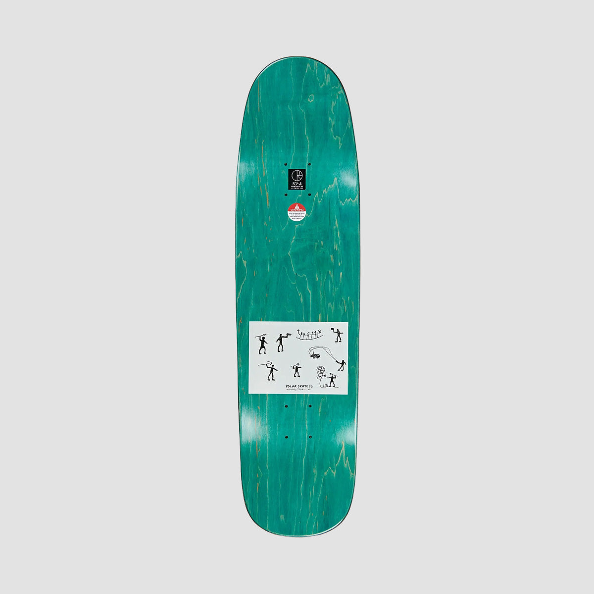 Polar Shin Sanbongi Hunters P9 Skateboard Deck - 8.625"