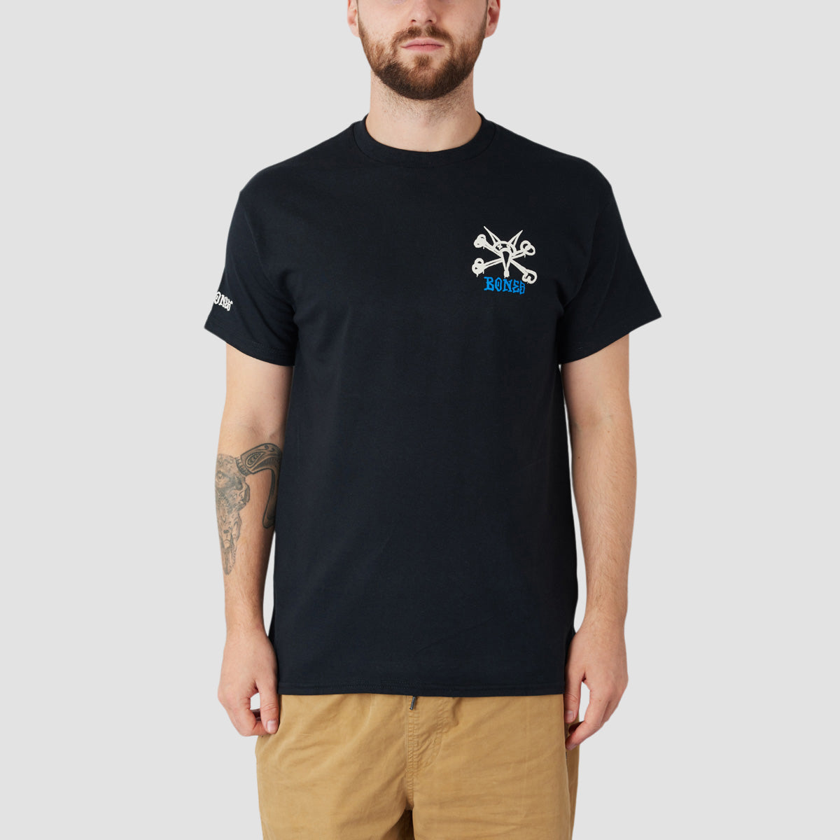 Powell Peralta Rat Bones T-Shirt Black