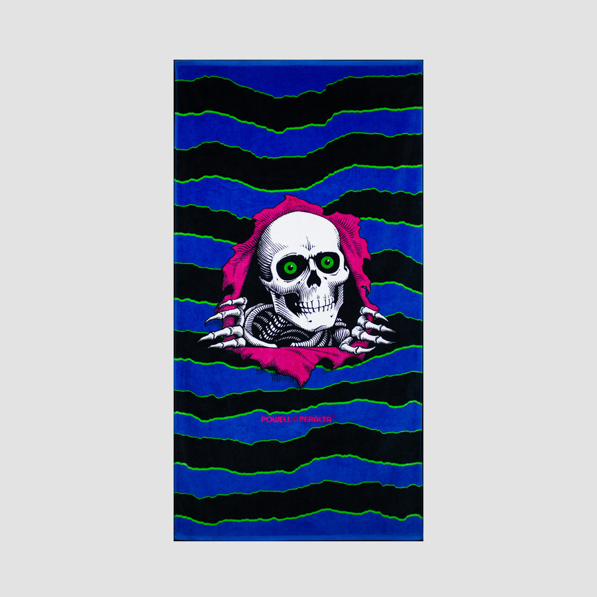 Powell Peralta Ripper Beach Towel Blacklight