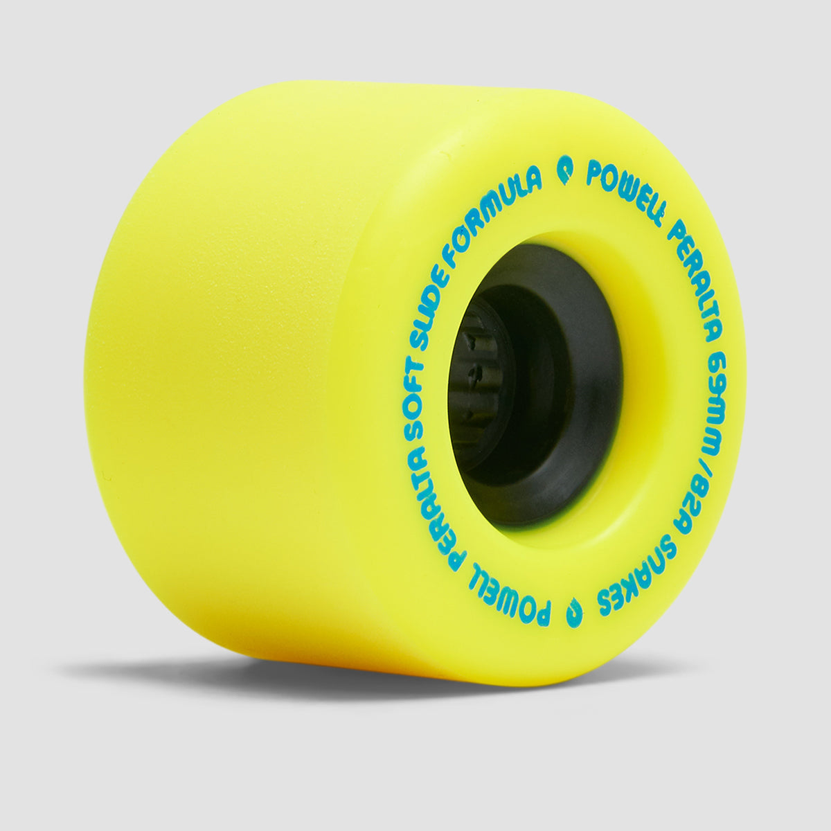 Powell Peralta Snakes 82A Soft Slide Skateboard Wheels Yellow 69mm