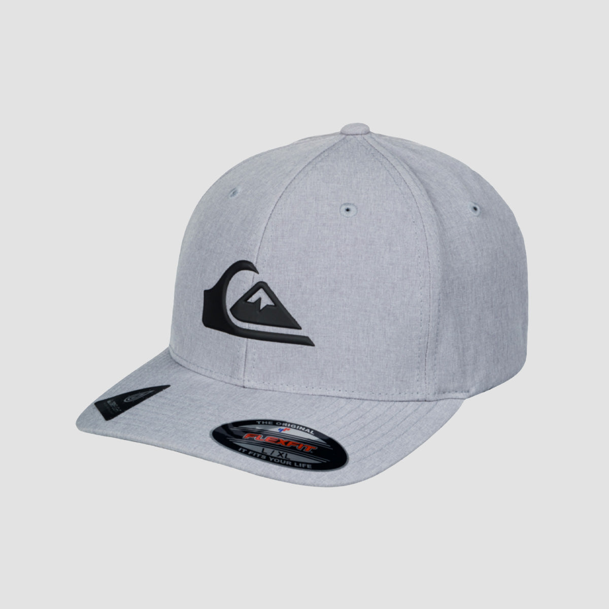 Quiksilver Amped Up Flex Fit Cap Sleet Heather