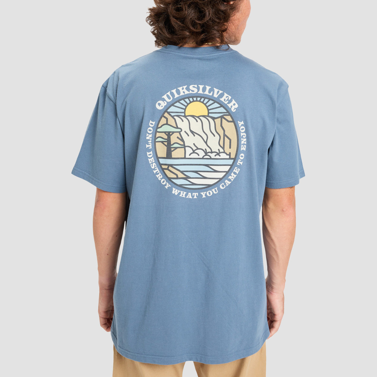 Quiksilver EV Summer Salt T-Shirt China Blue