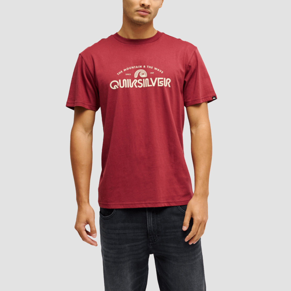 Quiksilver EV Vista T-Shirt Oxblood Red