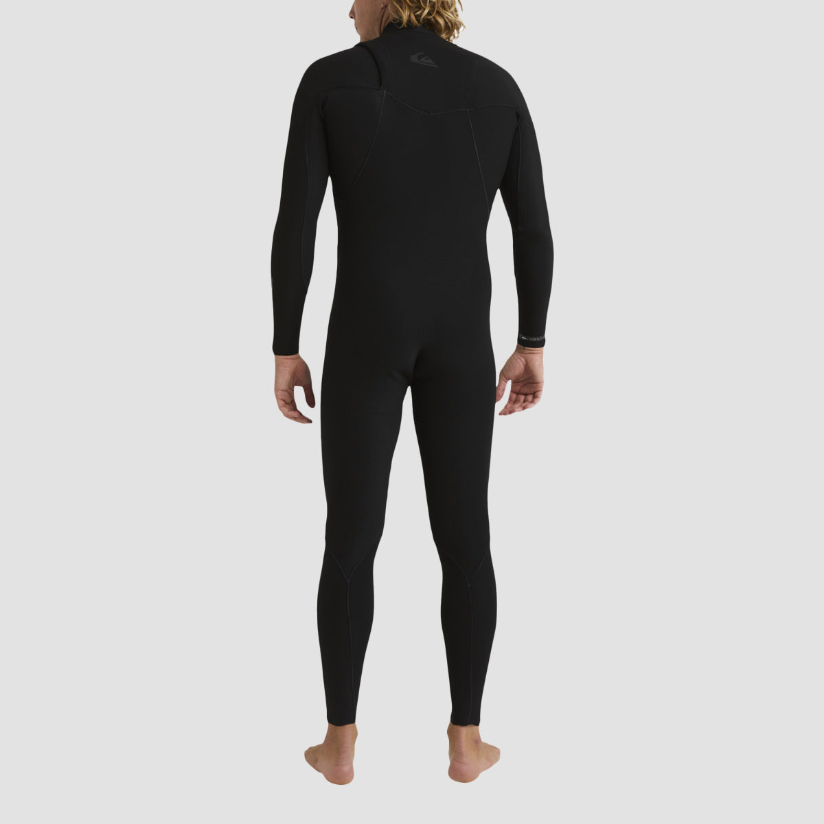 Quiksilver Everyday Sessions 4/3mm LFS Chest Zip Wetsuit Black