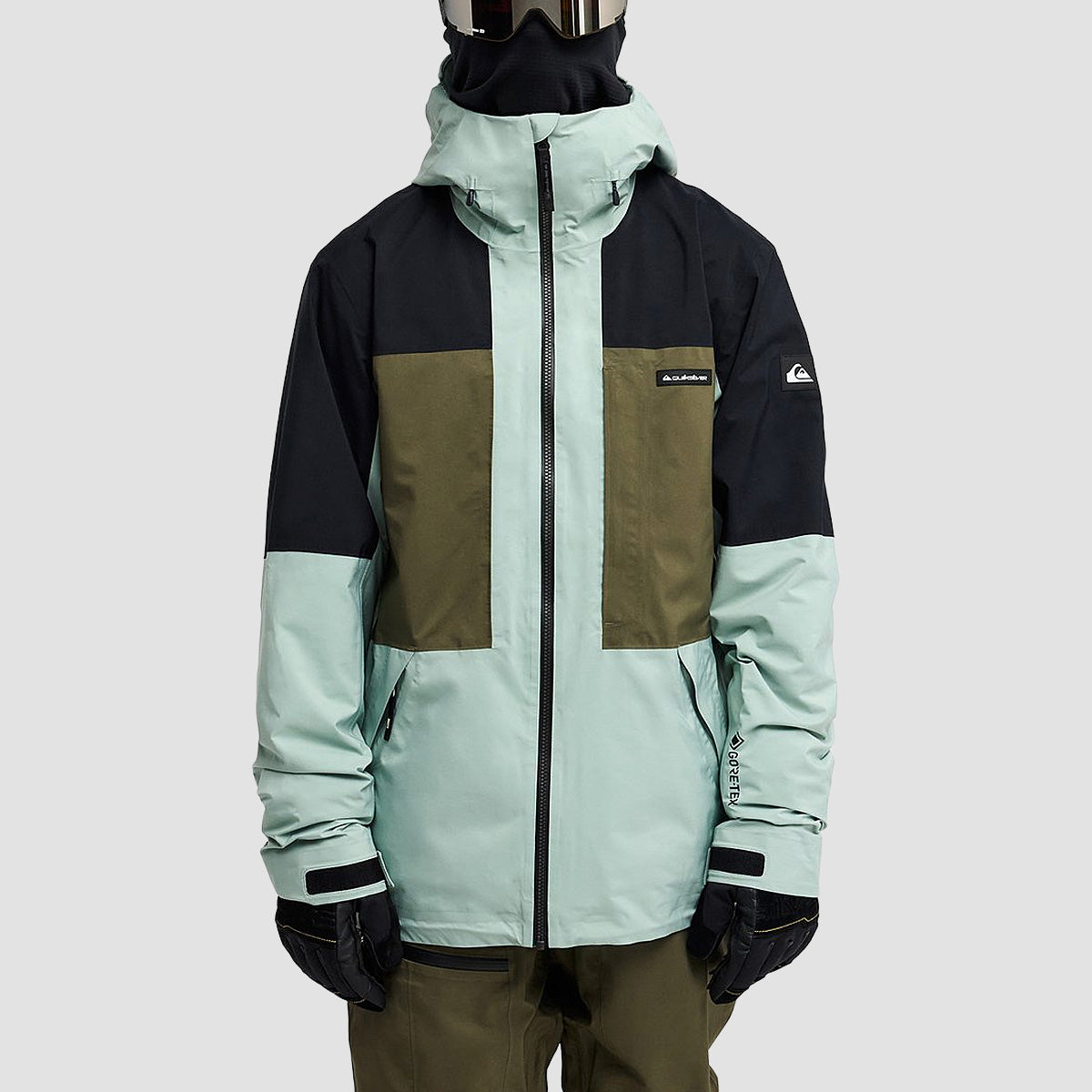 Quiksilver Forever Stretch GORE-TEX Snow Jacket Iceberg Green